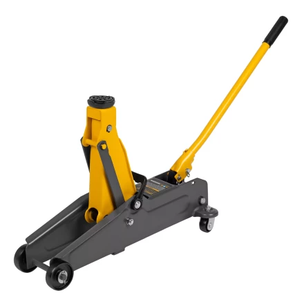 Домкрат гидравлический подкатной Denzel 51230, 2 т, 135-385 мм купить в Муравленко