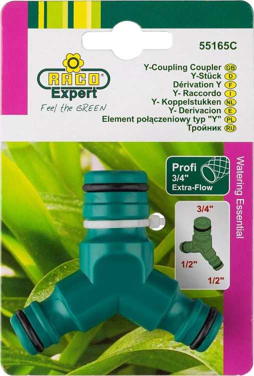 Тройник RACO "PROFI EXTRA-FLOW" (соединитель-соединитель-соединитель), 1/2"х1/2"x3/4" 4252-55165C купить в Муравленко