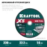 Круги отрезные абразивные, по металлу 36255-230-1.6 купить в Муравленко