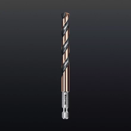 Набор сверл по металлу, хвостовик НЕХ-1/4, сталь М35-Со5% 29652-H19 купить в Муравленко