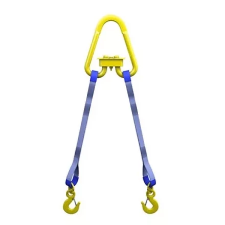 Строп текстильный двухветвевой 2СТ 8 т L=3.5 м SF6 150 мм Звено РТ-3 купить в Муравленко