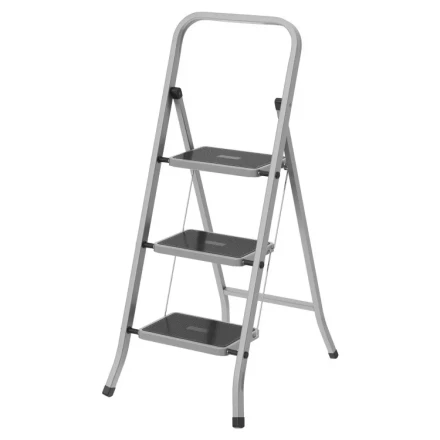 Стремянка 3 ступени с резиновыми ковриками Сибртех 97868 купить в Муравленко