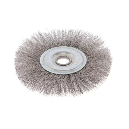 Щетка для УШМ 175 мм посадка 22,2 мм плоская витая проволока Сибртех 746667 купить в Муравленко