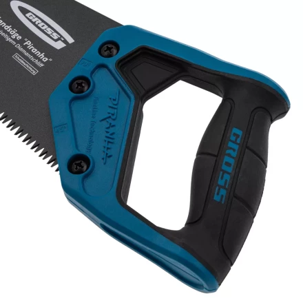 Ножовка по дереву &quot;PIRANHA&quot;, 300 мм, 7 TPI, 3D-зуб, тефлоновое покрытие полотна, двухкомпонентная рукоятка Gross 24124 купить в Муравленко