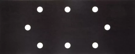 Лист шлиф. универсал. URAGAN &quot;Оптимален для твердых пород дерева&quot; 8 отверстий по линии, для ПШМ, P320, 93х230мм, 50шт 907-22102-320-50 купить в Муравленко