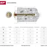 Болт анкерный ЗУБР с пластиковым кольцом, желтопассивированный, 12х110мм, ТФ2, 15шт 4-302312-12-110 купить в Муравленко