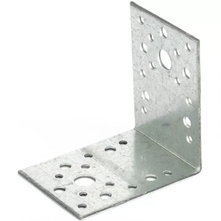 Крепежный уголок 2,5мм КU 90x90x65 мм Россия Сибртех 464053 купить в Муравленко