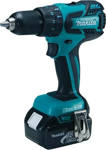 Дрель-шуруповерт аккумуляторная Makita DHP459RFE купить в Муравленко