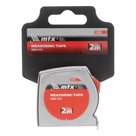 Рулетка Matrix Chrom, 2 м x 13 мм, хромированный корпус, 310329 купить в Муравленко