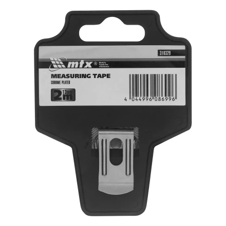 Рулетка Matrix Chrom, 2 м x 13 мм, хромированный корпус, 310329 купить в Муравленко