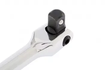 Вороток однорычажный 380 мм с квадратом 1/2&quot; на шарнире CrV хромированный MATRIX MASTER 14066 купить в Муравленко