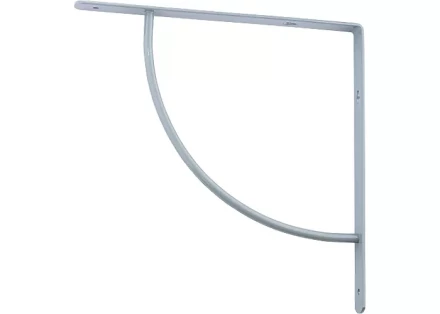 Кронштейн арочный выгнутый 150х150х20 мм серебряный СИБРТЕХ 94057 купить в Муравленко
