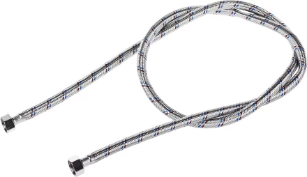 Подводка гибкая ЗУБР для воды, оплетка из нержавеющей стали, г/г 1/2&quot; - 1,5м 51005-G/G-150 купить в Муравленко