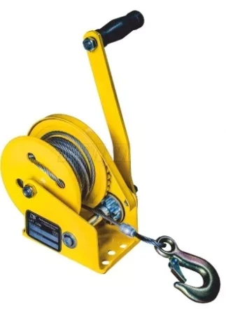 Лебедка ручная с тормозом LRT 1800 канат LB купить в Муравленко