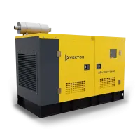 Дизельный генератор Vektor AD-100Y-T400 в шумозащитном кожухе