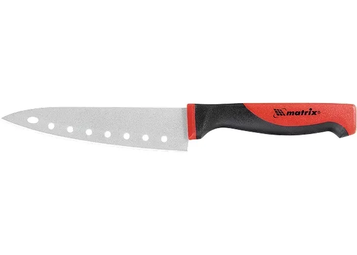 Нож поварской "SILVER TEFLON" medium 120 мм тефлоновое покрытие полотна MATRIX KITCHEN 79145 купить в Муравленко