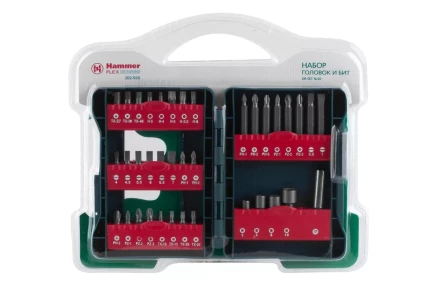 Набор бит HAMMER DR набор No20 37шт. купить в Муравленко