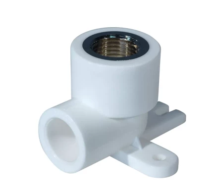 Уголок с креплением PP-R ВР 20х 1/2 белый (20/80) 45390 купить в Муравленко