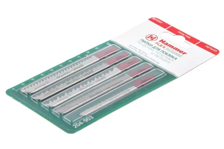 Пилки для лобзика HAMMER JG WD-PL набор No3 (5шт.) купить в Муравленко