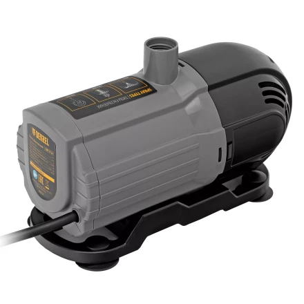 Насос фонтанный FNP31-24, 31 Вт, подъем 2,4 м, 1500 л/ч, колокольчик/2 каскада/гейзер Denzel 99031 купить в Муравленко