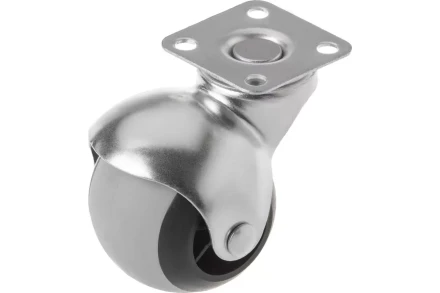 Колесо мебельное поворотное резиновое SCmg 25 50 мм 1047172 купить в Муравленко