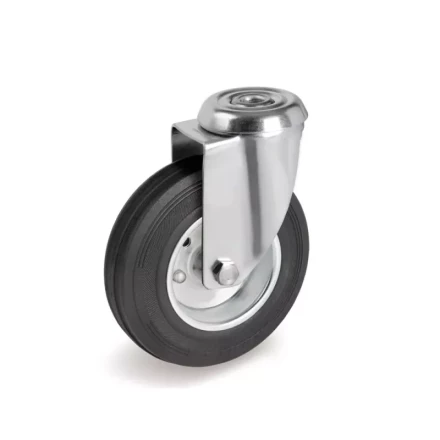 Колесо поворотное SCh 55 125 мм резина под болт 1047736 купить в Муравленко