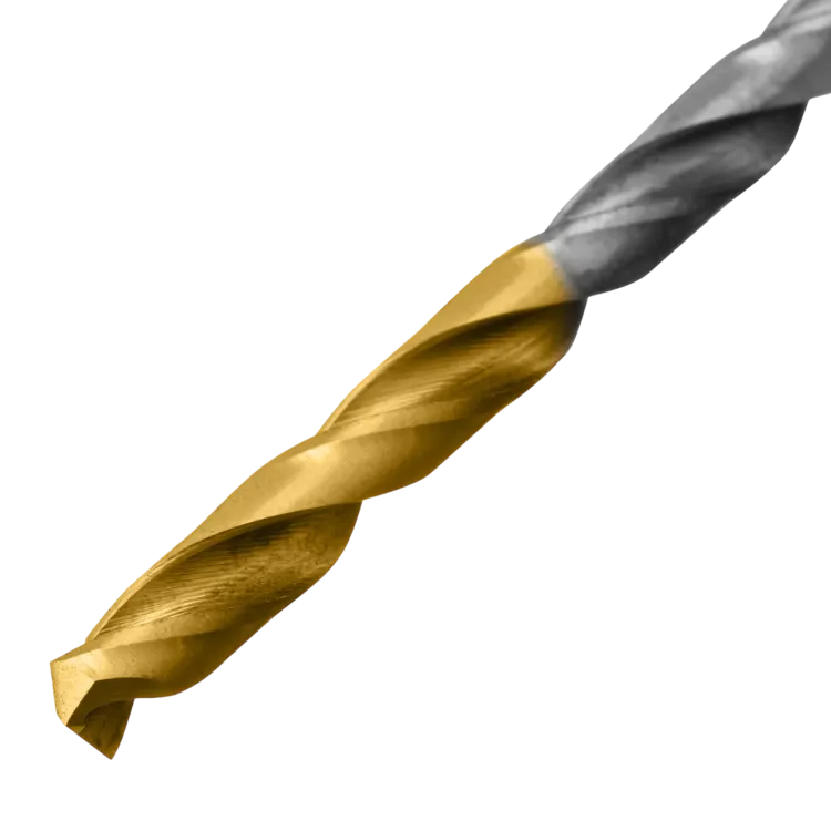 Набор сверл по металлу Denzel 723003, 1-10 мм, Р6М5-TiN, Golden Tip, 19 шт купить в Муравленко