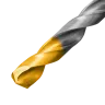 Набор сверл по металлу Denzel 723003, 1-10 мм, Р6М5-TiN, Golden Tip, 19 шт купить в Муравленко