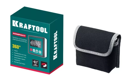Уровень-уклономер электронный KRAFTOOL 4Х90° KOMPAKT 34687 купить в Муравленко