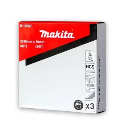 Набор полотен Makita B-16667 для ленточной пилы купить в Муравленко