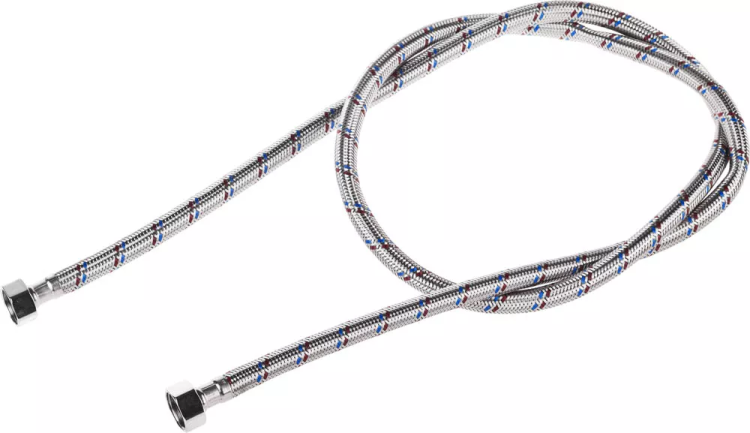 Подводка гибкая STAYER для воды, оплетка из нержавеющей стали, г/г 1/2" - 1,5м 51015-G/G-150 купить в Муравленко