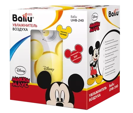 Увлажнитель ультразвуковой  BALLU UHB-240 yellow/желтый Disney купить в Муравленко
