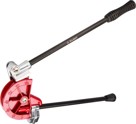 Трубогиб ЗУБР &quot;ЭКСПЕРТ&quot; для точной гибки труб из мягкой меди, алюминия, тонкостенной стали под углом до 180град,15мм 23524-15 купить в Муравленко