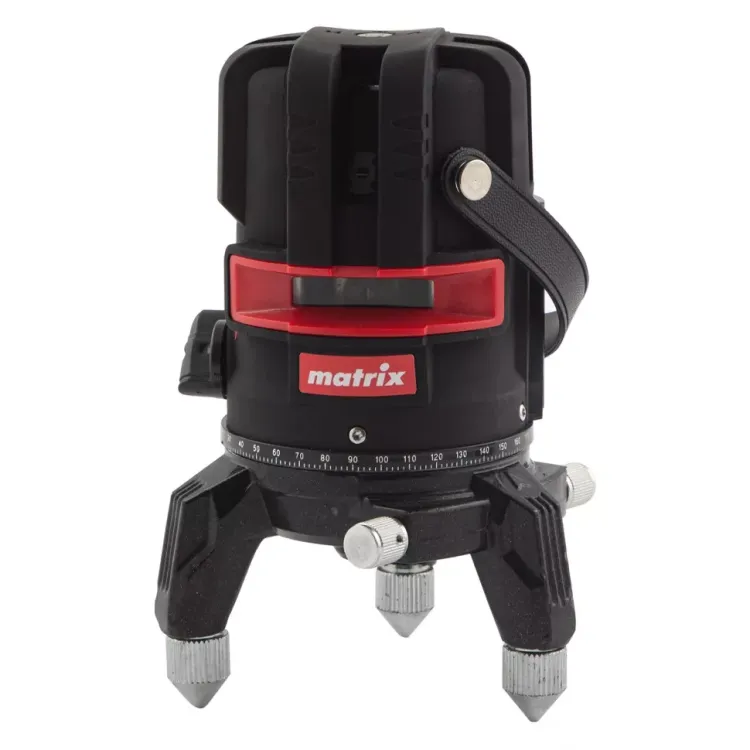 Лазерный уровень ML 05 Red, 20 м, 635 нм, резьба 5/8" Matrix 35066 купить в Муравленко