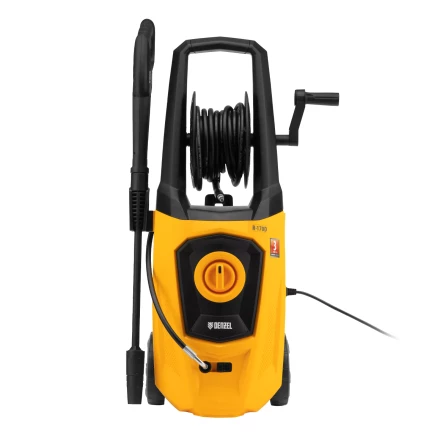 Моечная машина высокого давления Denzel 58229 R-170D, 2000 Вт, 170 бар, 360 л/ч, с барабаном купить в Муравленко