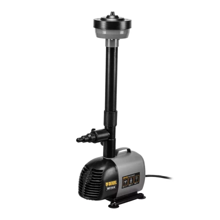 Насос фонтанный FNP110-34, 112 Вт, подъем 3,4 м, 3400 л/ч, колокольчик/каскад/гейзер Denzel 99032 купить в Муравленко