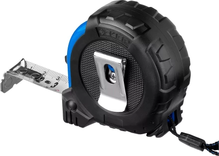 Рулетка ЗУБР &quot;НЕЙЛОН&quot;, нейлоновое покрытие, упрочненное полотно, ударопрочный обрезиненный корпус, 5м/19мм 34056-05-19_z01 купить в Муравленко