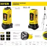 Нивелир лазерный линейный SLL-2, STAYER 34960-H2, штатив, кейс, 10м, точн. +/-0,5 мм/м 34960-H2 купить в Муравленко