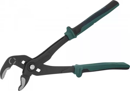 Клещи переставные 300мм с реечной регулировкой и коробчатым захватом P28212 Jonnesway 49417 купить в Муравленко