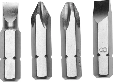Набор STAYER &quot;PROFI&quot; Биты для ударно-поворотной отвертки, Cr-V, 38мм, 4 предмета 25667-S4 купить в Муравленко