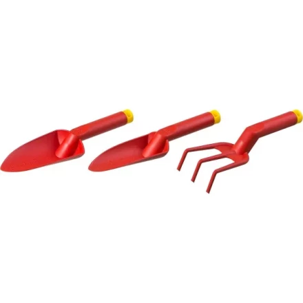 Набор GRINDA: Совок посадочный широкий, совок посадочный узкий, рыхлитель с нейлоновым корпусом, 3 предмета 421360-H3 купить в Муравленко