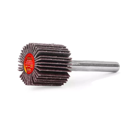 Круг MESSER шлифовальный лепестковый с оправкой (на шпильке) 22х20х6  #40 купить в Муравленко