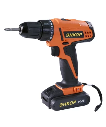 Шуруповерт акк ДША-2 14,4ЭР/10Л кейс Энкор 50024 купить в Муравленко