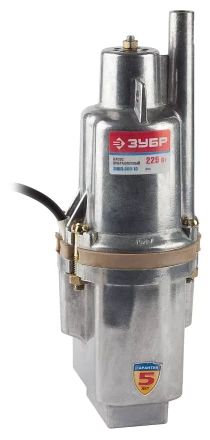 Насос ЗУБР &quot;Родничок&quot; вибрационный, погружной, для чистой воды, 1500 л/ч, напор 60 м, шнур 10 м, 225 Вт ЗНВП-300-10 купить в Муравленко