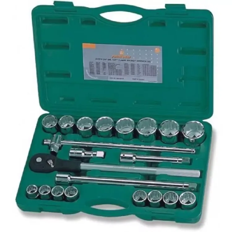 Набор головок торцевых 3/4"DR  7/8"  2" 22предмета  Jonnesway S04Н6422S 48502 купить в Муравленко