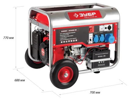 Генератор бензиновый ЗЭСБ-5500-ЭН серия МАСТЕР купить в Муравленко