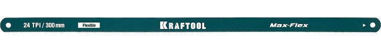 Полотно гибкое Max Flex, KRAFTOOL 15941-24-S10, безопасное, с волнообразной разводкой, 24 TPI, 10шт, 300мм 15941-24-S10 купить в Муравленко