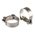 Хомуты металлические силовые 56-59 мм ширина 22 мм шарнирный W4 2 шт Сибртех 475433 купить в Муравленко