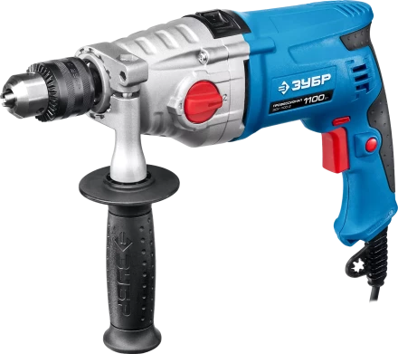 Дрель ударная двухскоростная + кейс ЗДУ-1100-2 ЭРМКМ2 серия ПРОФЕССИОНАЛ купить в Муравленко