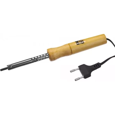 Паяльник DEXX с деревянной рукояткой, конус, 40Вт 55416-40 купить в Муравленко